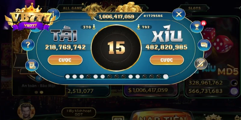 Game tái hiện chân thực cảm giác chơi lắc xúc xắc may mắn