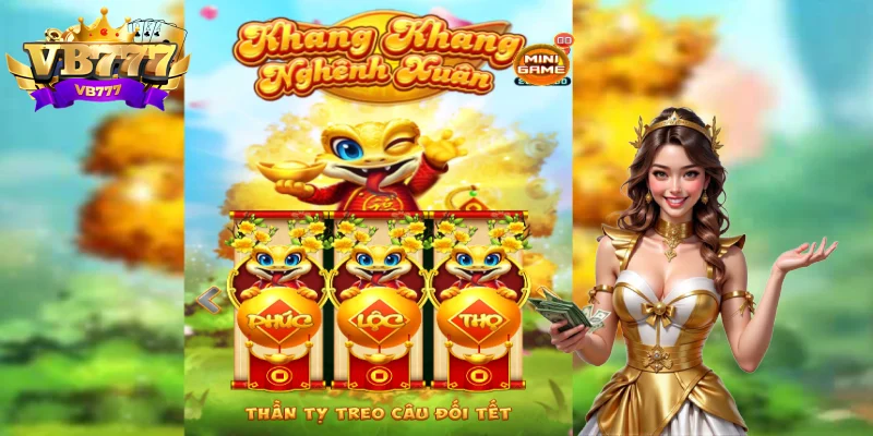 Khang Khang Nghênh Xuân - Game quay hũ đặc sắc, thưởng hấp dẫn