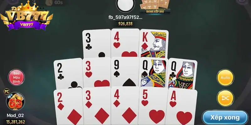 Kỹ thuật xếp bài mậu binh