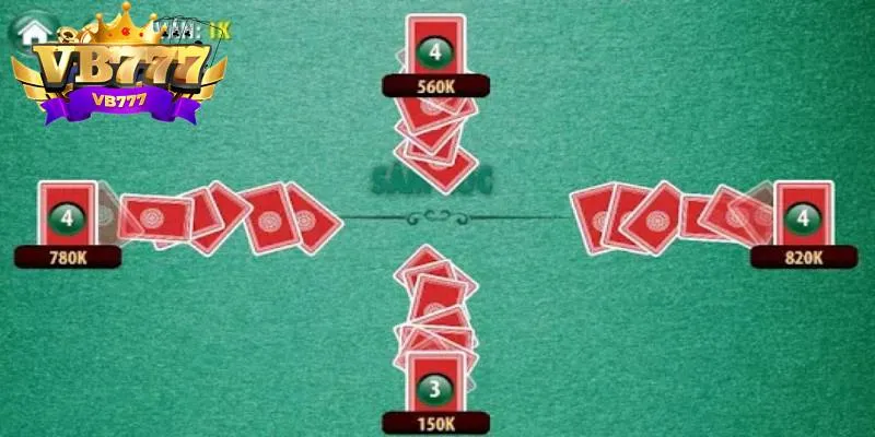 Mỗi người chơi sẽ được chia 10 lá bài